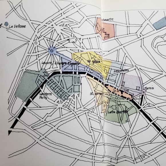 An Architect's Paris by Thomas Carlson-Reddig Bullfinch Press 1993 - Picture 8 of 13